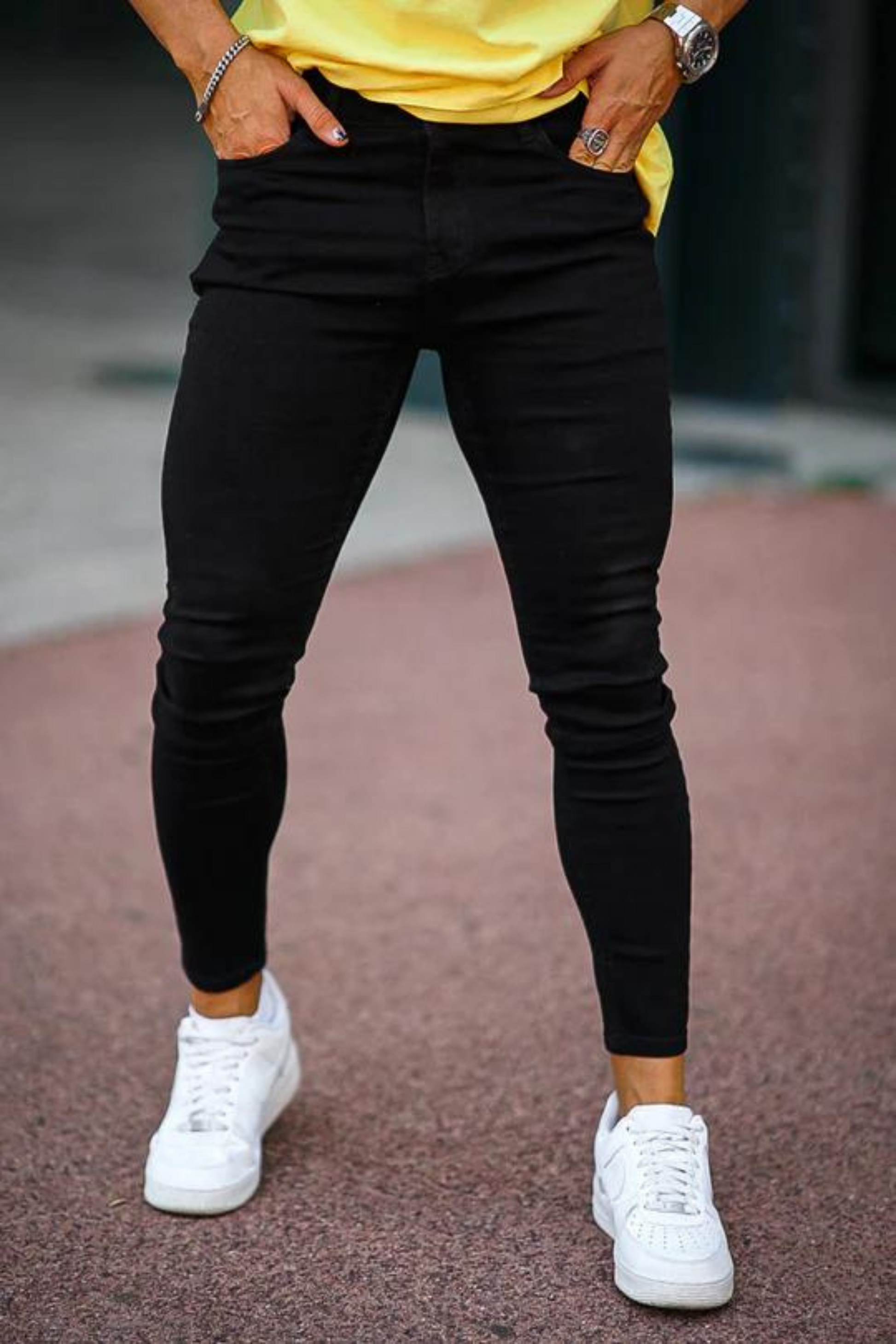 CALÇA BESS DELUXE JEANS PRETA