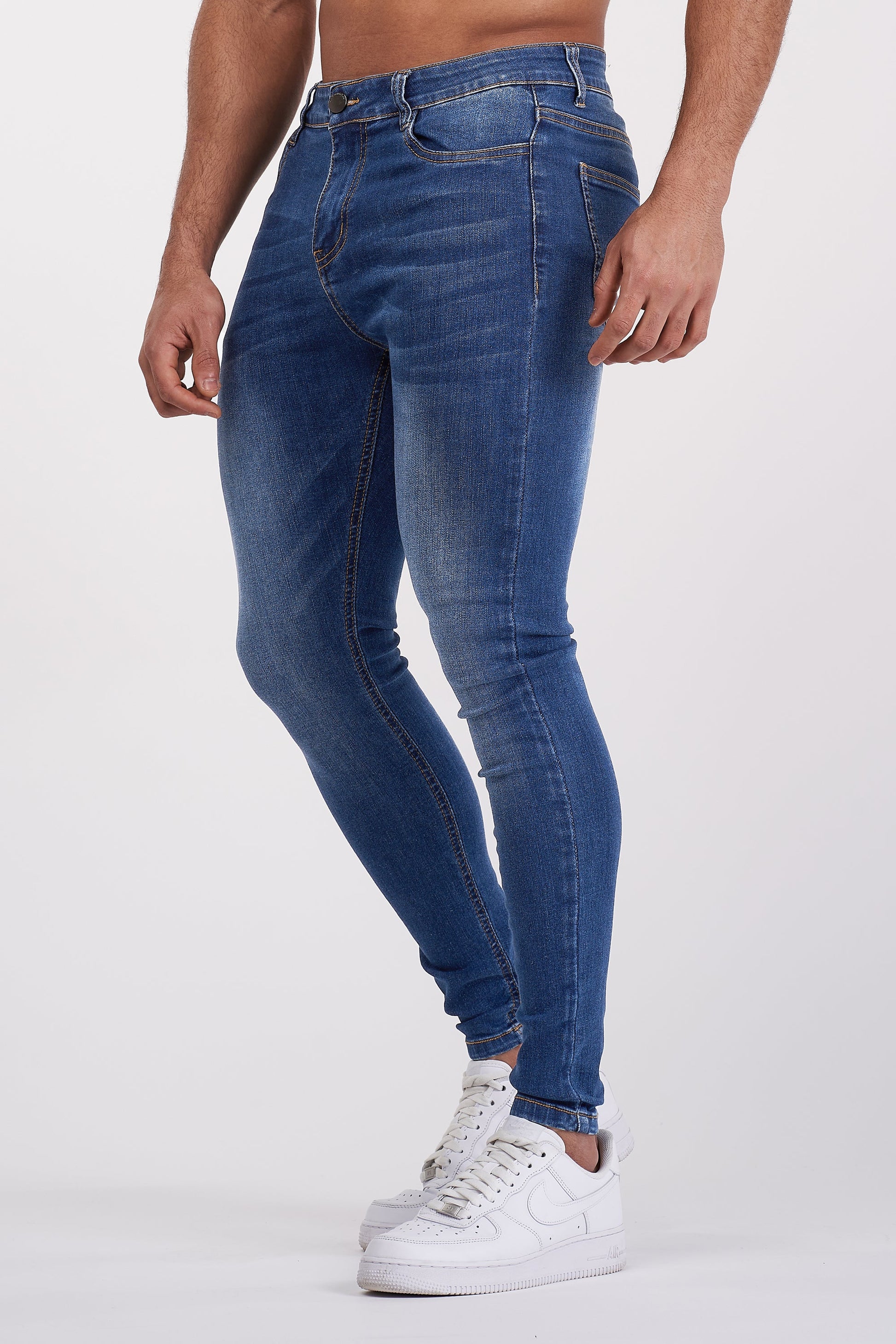CALÇA BESS DELUXE JEANS AZUL ESCURA