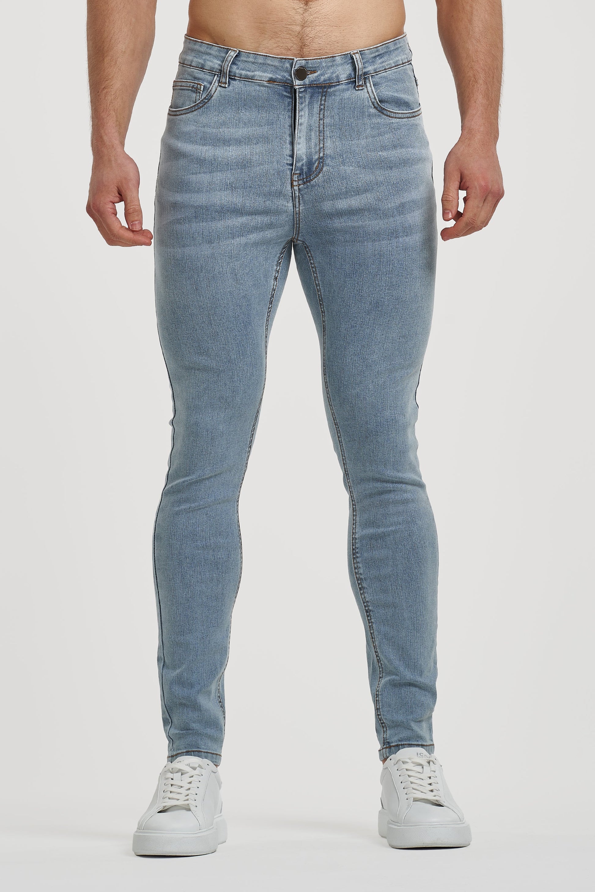 CALÇA BESS DELUXE JEANS AZUL CLARA