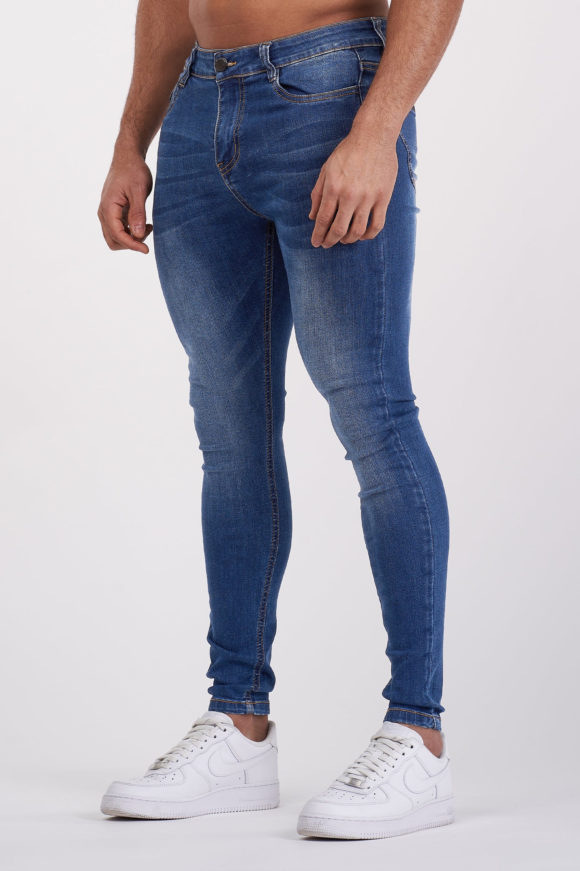 CALÇA BESS DELUXE JEANS AZUL ESCURA