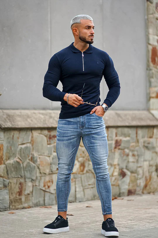 CALÇA BESS DELUXE JEANS AZUL CLARO