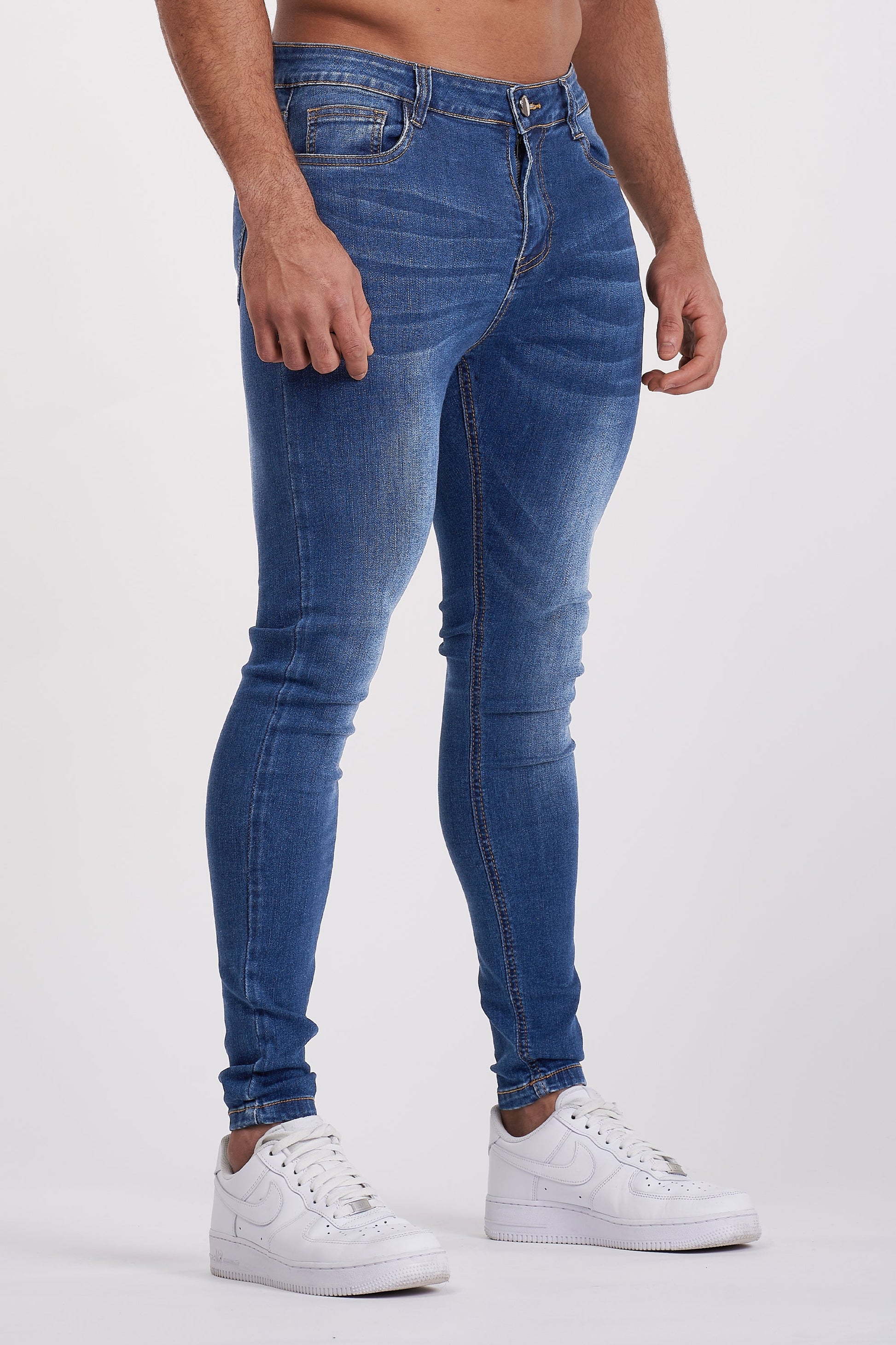 CALÇA BESS DELUXE JEANS AZUL ESCURA