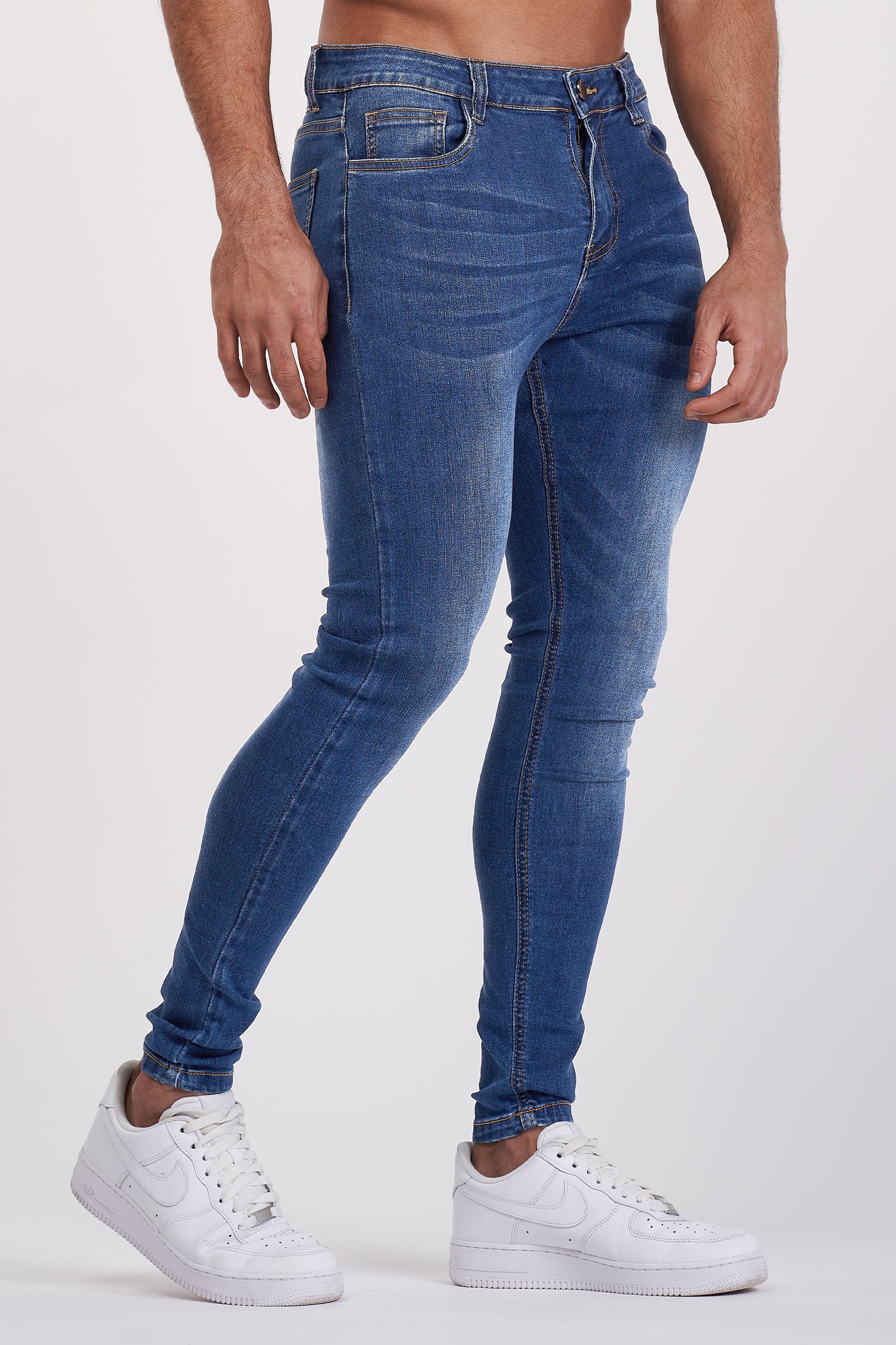 CALÇA BESS DELUXE JEANS AZUL ESCURA