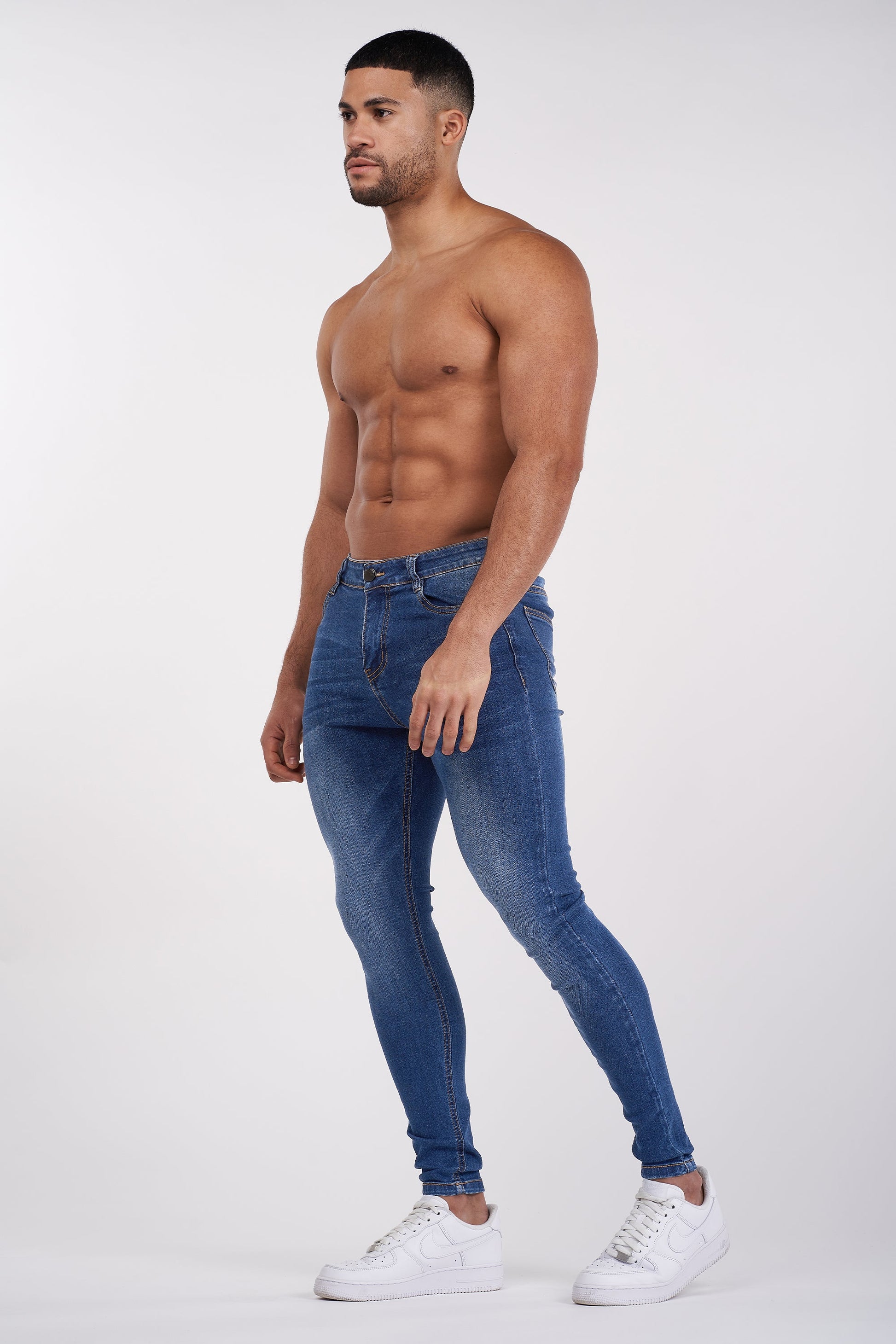 CALÇA BESS DELUXE JEANS AZUL ESCURA