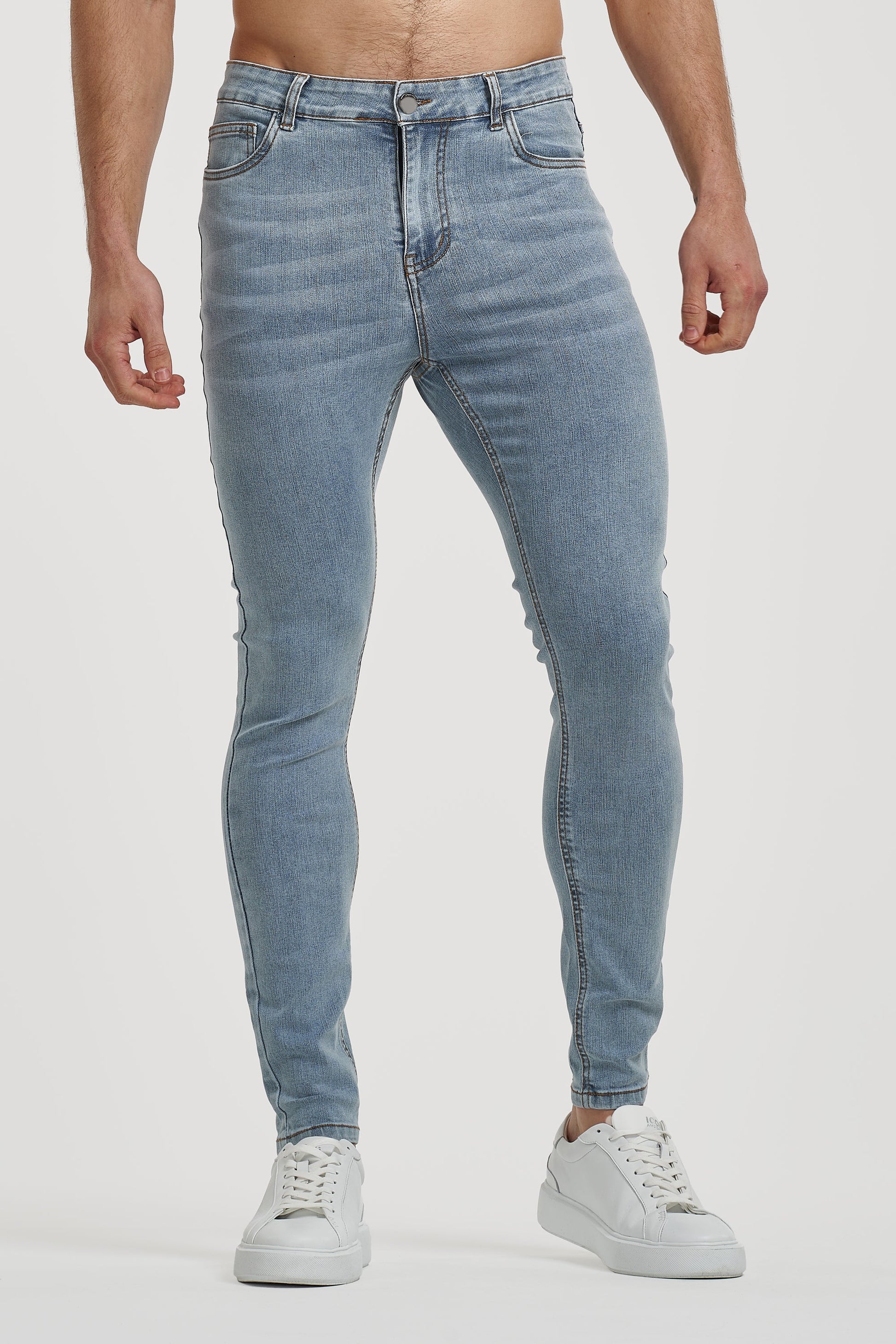 CALÇA BESS DELUXE JEANS AZUL CLARA