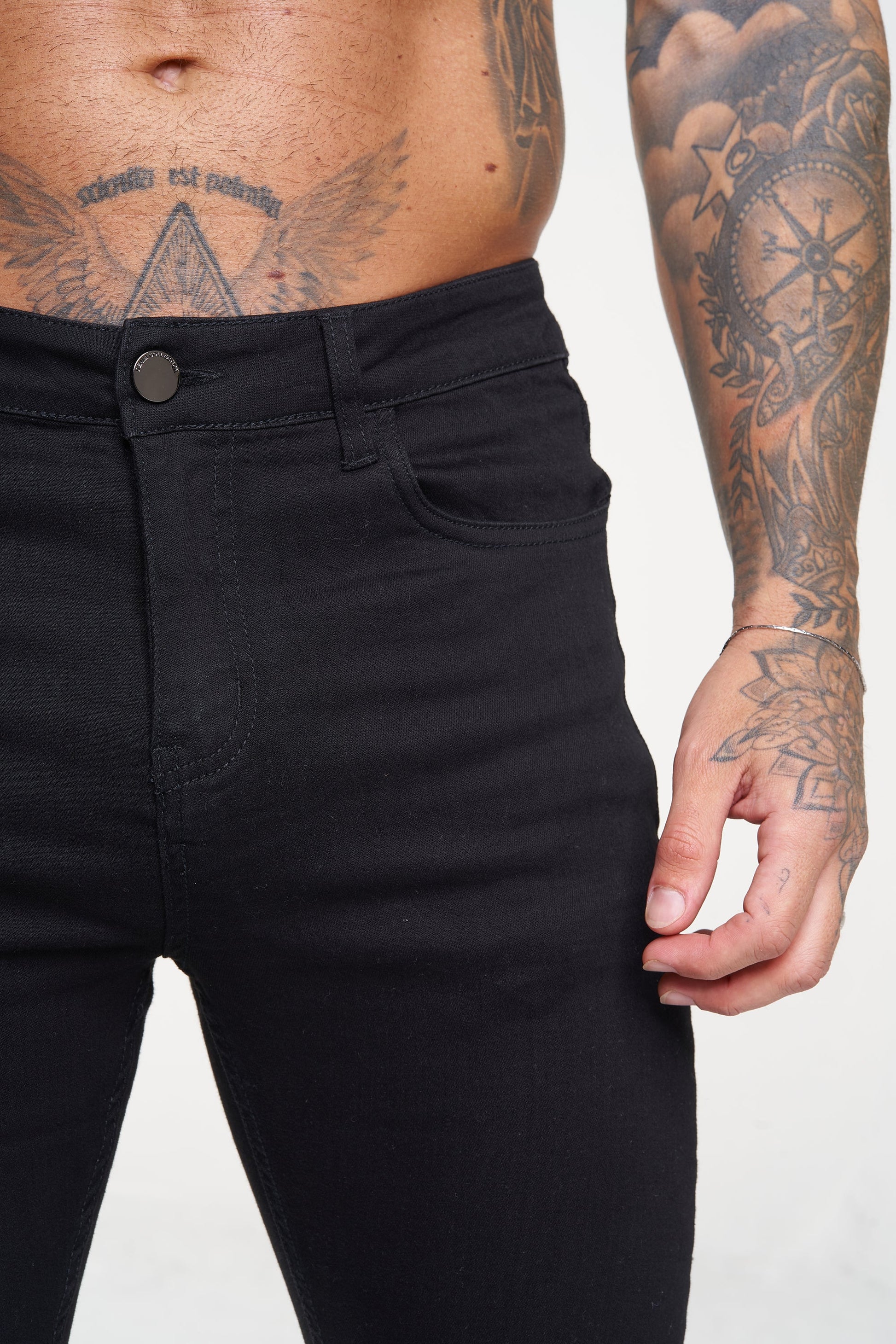 CALÇA BESS DELUXE JEANS PRETA