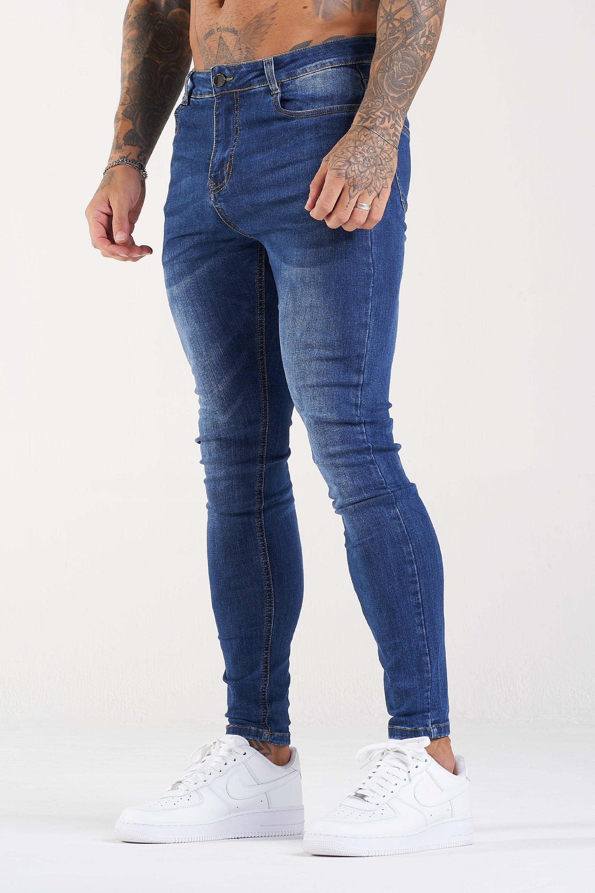 CALÇA BESS DELUXE JEANS AZUL ESCURA