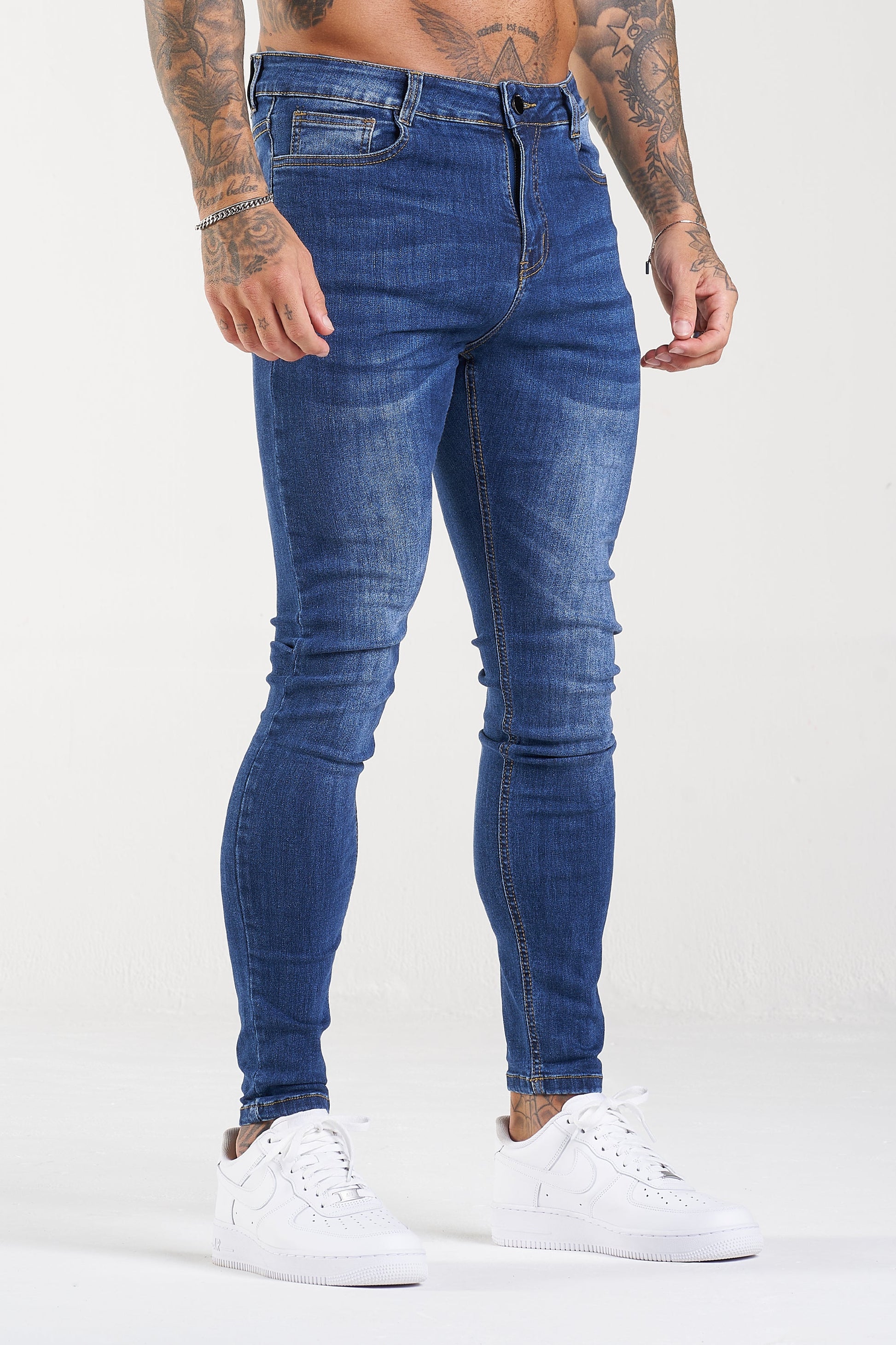 CALÇA BESS DELUXE JEANS AZUL ESCURA