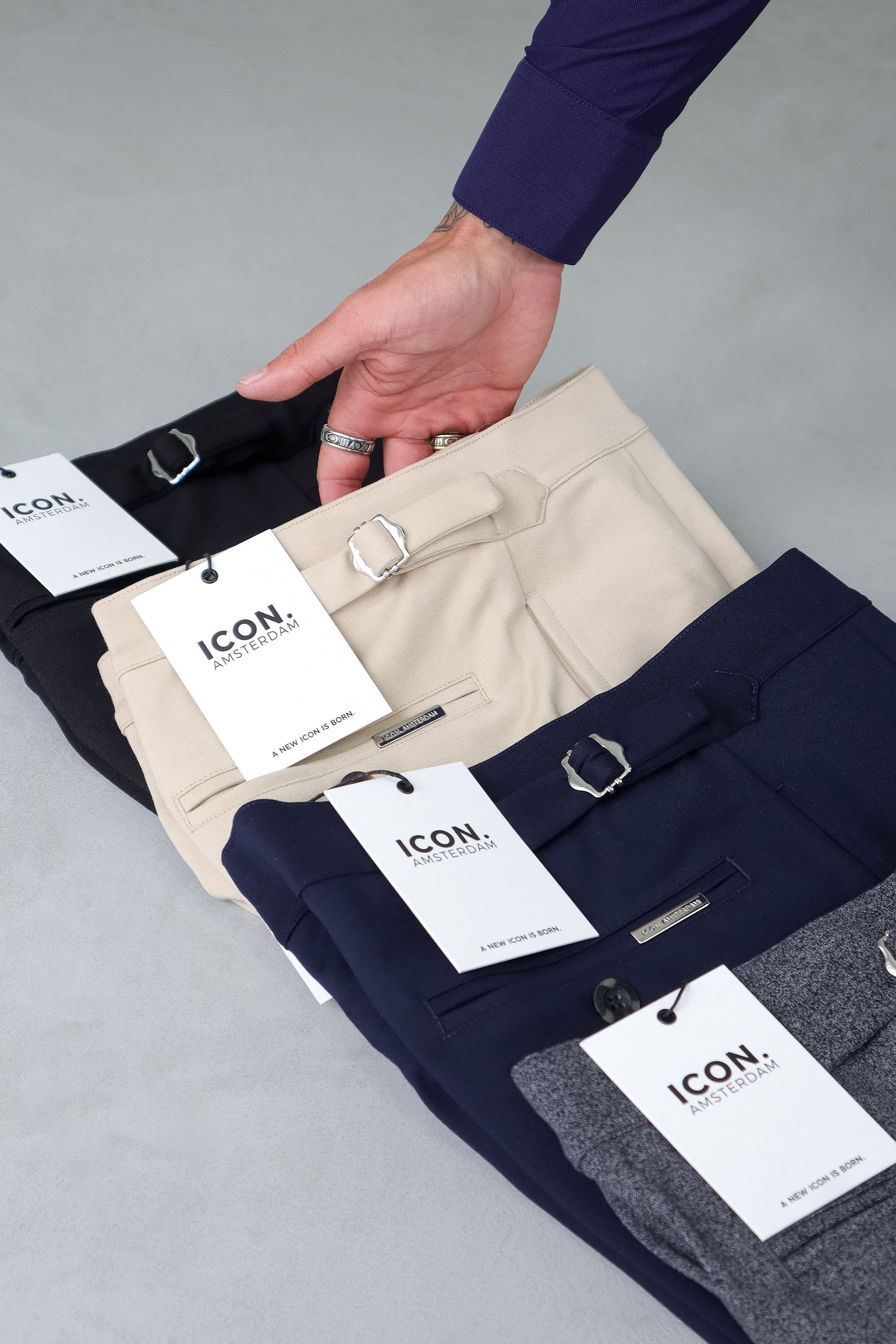 CALÇA AZUL MARINHO MASCULINA BESS
