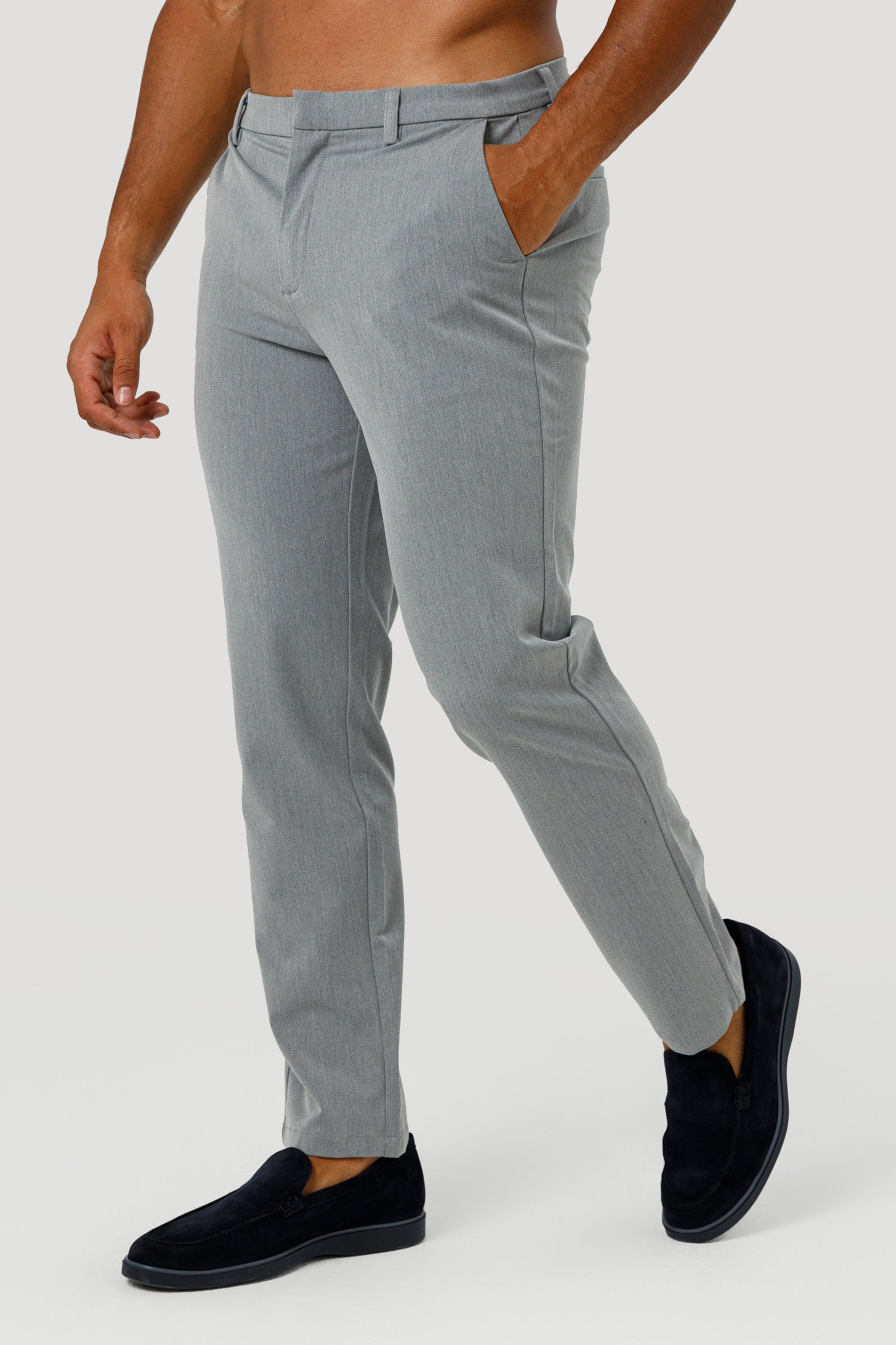 CALÇA BESS CLASSIC CINZA CLARO