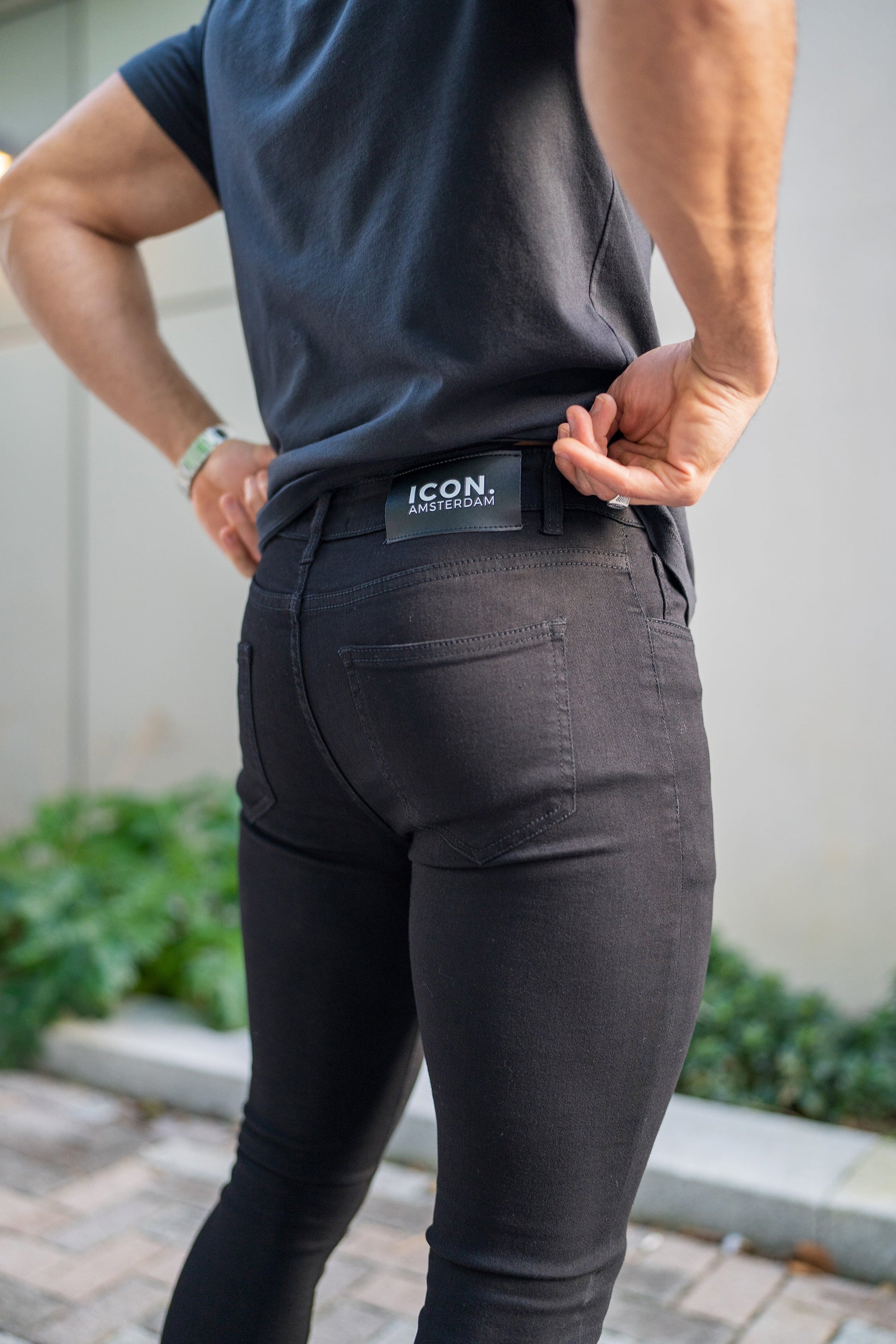 CALÇA BESS DELUXE JEANS PRETA