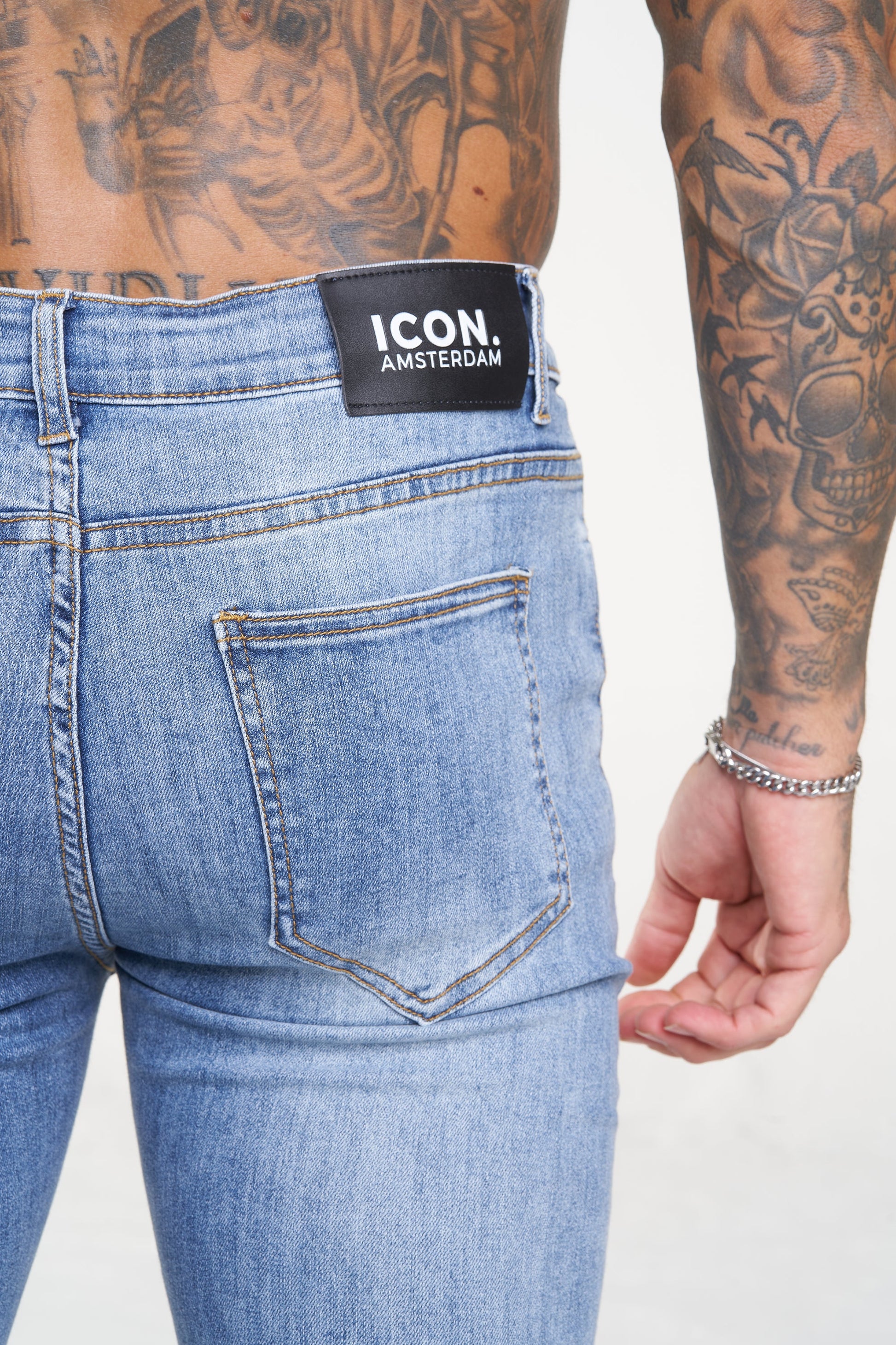 CALÇA BESS DELUXE JEANS AZUL CLARO